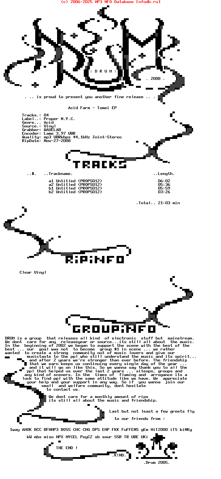 Acid_Farm_-_Tomei_Ep-(PROPS012-VINYL)-1995-DRUM