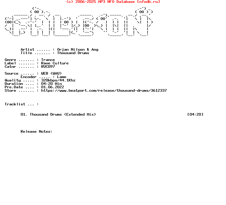 Orjan_Nilsen_And_Ang-Thousand_Drums-(RVC097)-Single-WEB-2022-FALCON