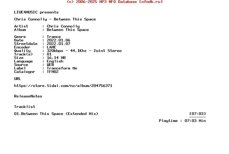 Chris_Connolly_-_Between_This_Space-(TFM02)-Single-WEB-2022