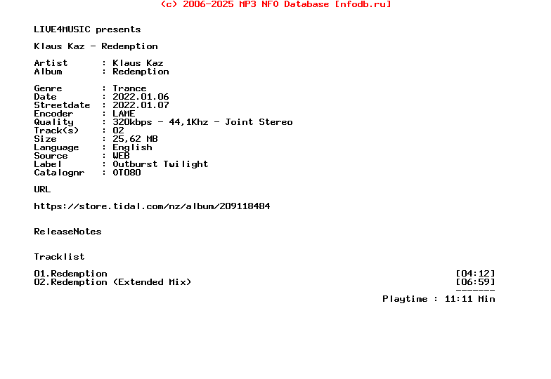 Klaus_Kaz_-_Redemption-(OT080)-WEB-2022