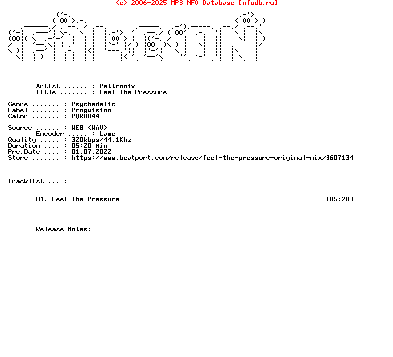 Pattronix-Feel_The_Pressure-(PVR0044)-Single-WEB-2022-FALCON
