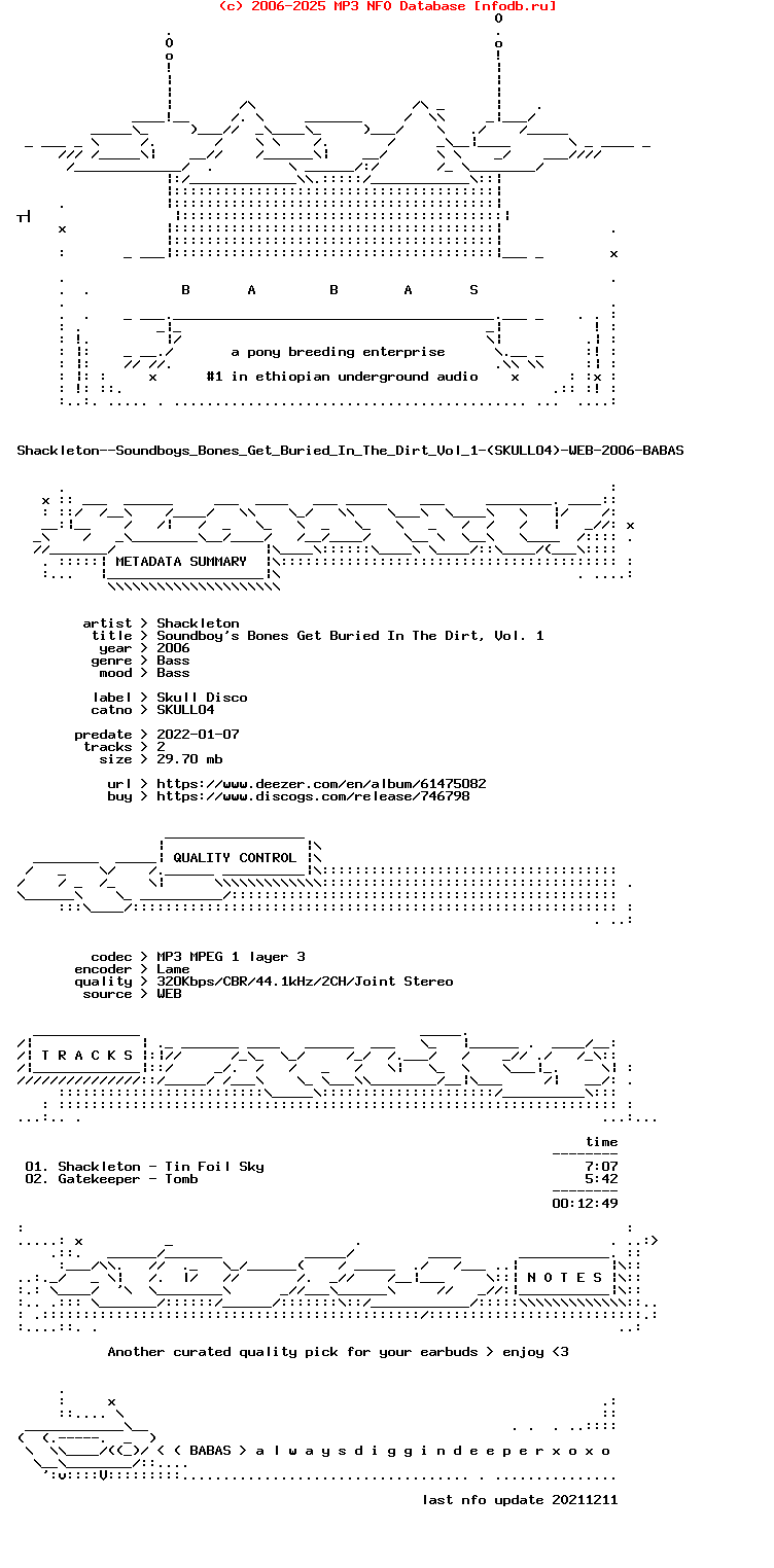 Shackleton--Soundboys_Bones_Get_Buried_In_The_Dirt_Vol_1-(SKULL04)-WEB-2006-BABAS