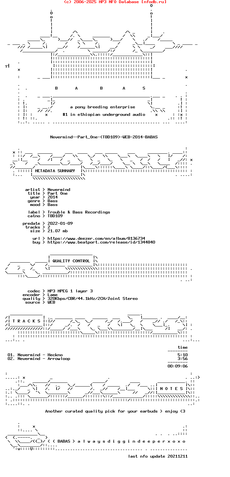 Nevermind--Part_One-(TBD109)-WEB-2014-BABAS