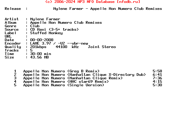 Mylene_Farmer-Appelle_Mon_Numero_Club_Remixes-Promo_CDM-FR-2008