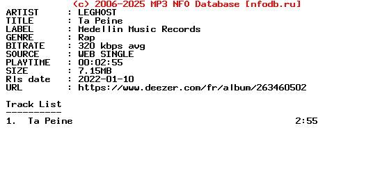 Leghost-Ta_Peine-Single-WEB-FR-2021-Guests