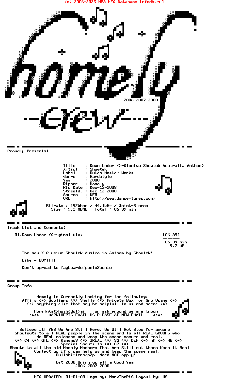 Showtek_-_Down_Under_(X-QLUSIVE_SHOWTEK_AUSTRALIA_ANTHEM)-WEB-2008-Homely