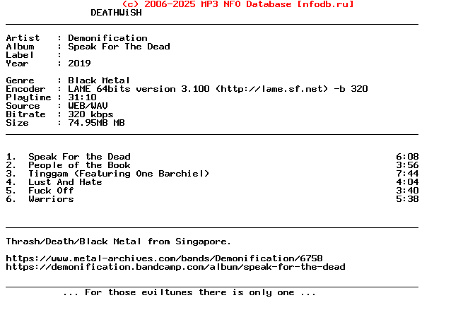 Demonification-Speak_For_The_Dead-EP-WEB-2019