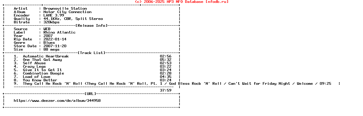 Brownsville_Station-Motor_City_Connection-WEB-2007-Terse