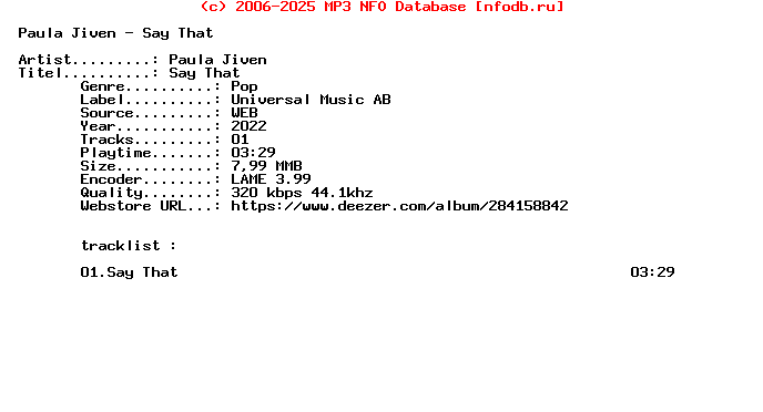 Paula_Jiven_-_Say_That-Single-WEB-2022