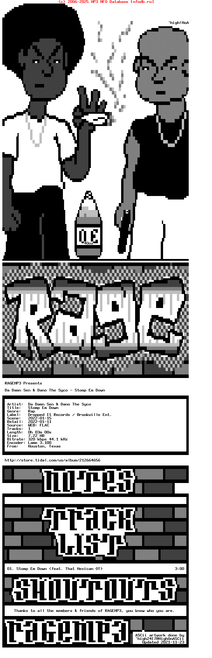 Da_Damn_Sen_And_Dano_The_Syco-Stomp_Em_Down-Single-WEB-2022