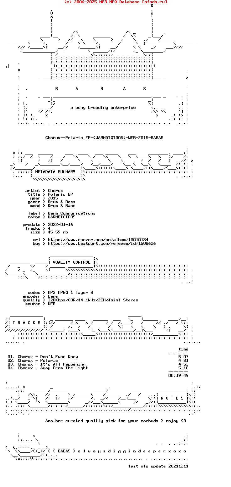 Chorux--Polaris_Ep-(WARMDIGI005)-WEB-2015-BABAS