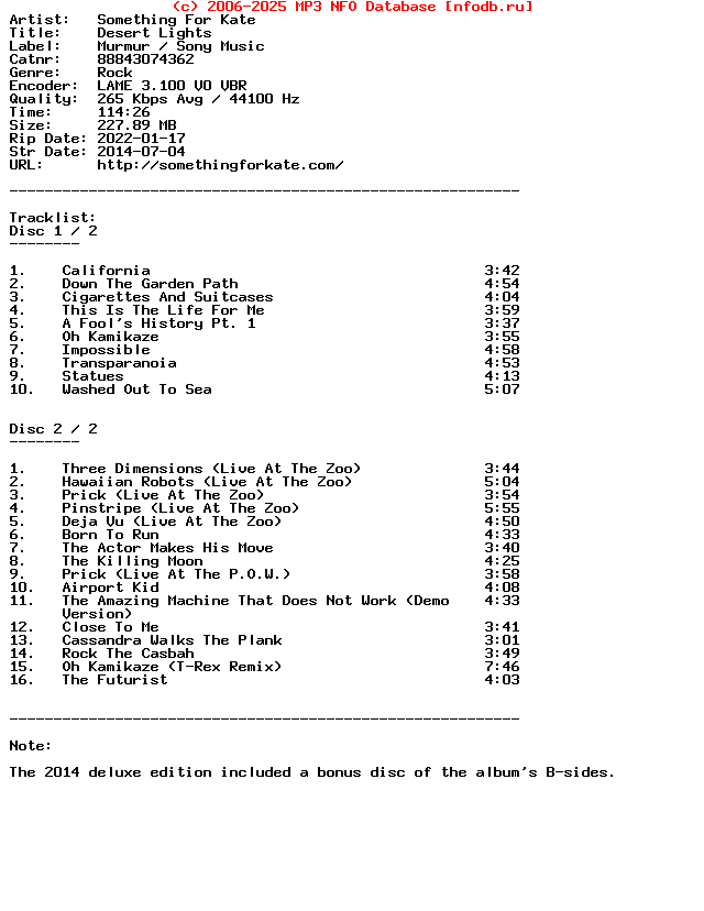 Something_For_Kate-Desert_Lights-(20TH_ANNIVERSARY_DELUXE_EDITION)-2CD-2014