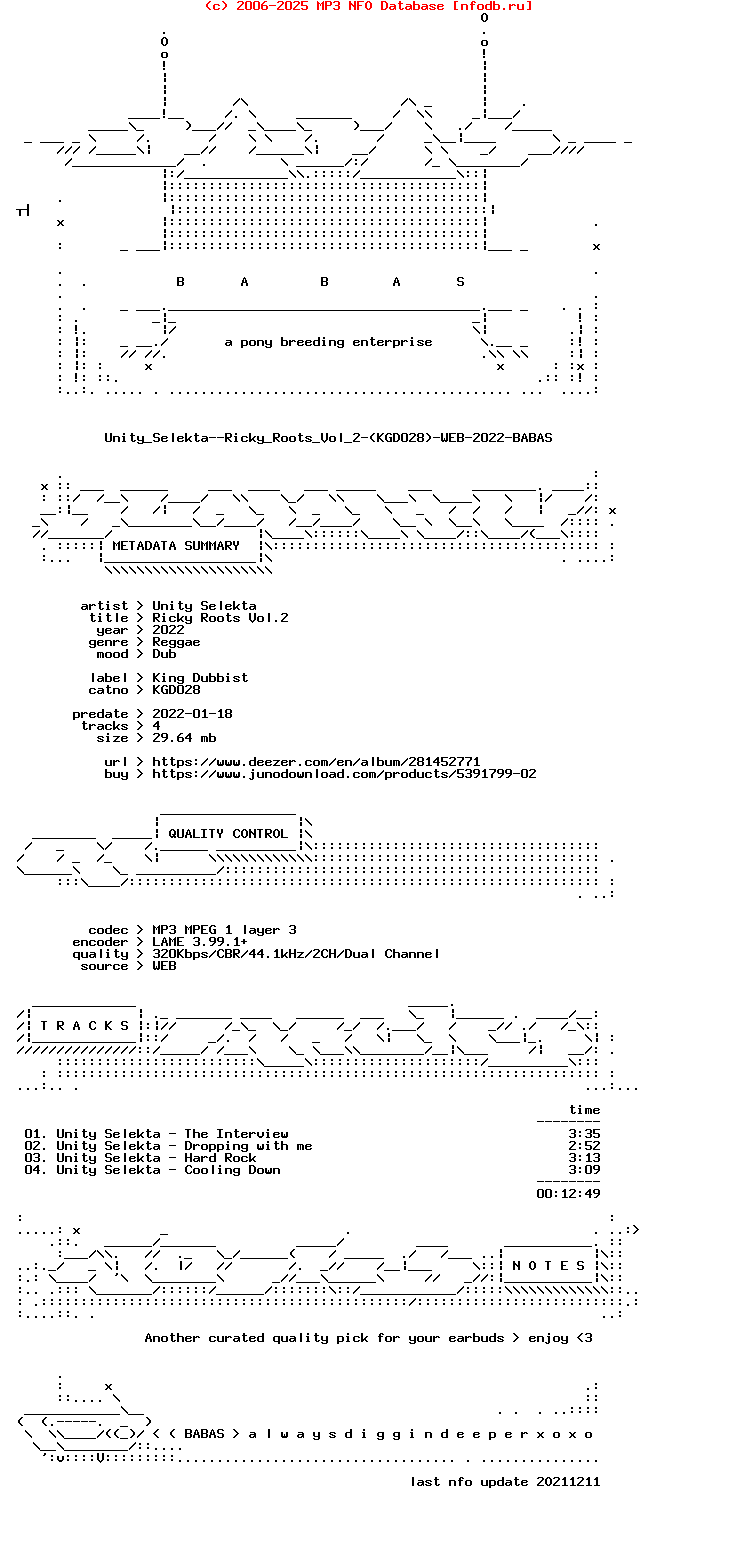 Unity_Selekta--Ricky_Roots_Vol_2-(KGD028)-WEB-2022-BABAS