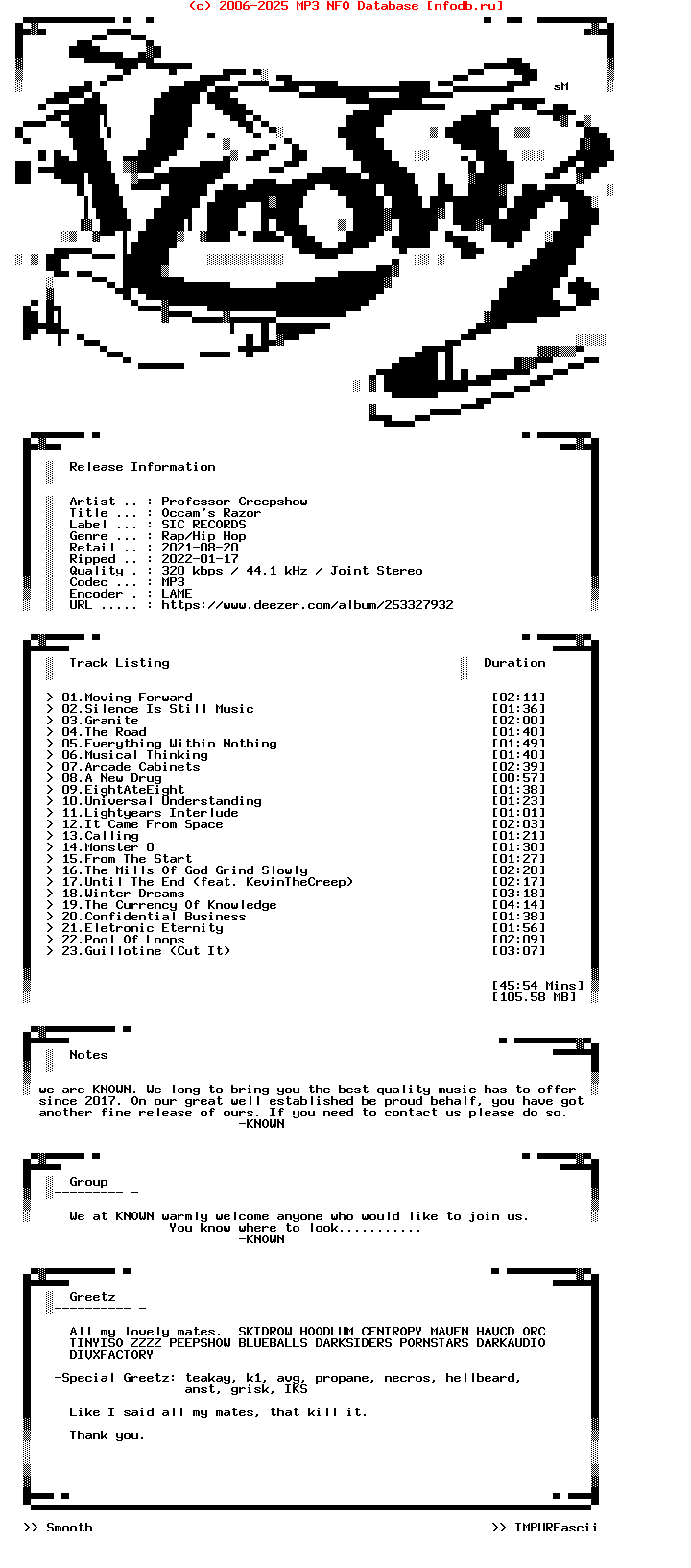 Professor_Creepshow-Occams_Razor-WEB-2021