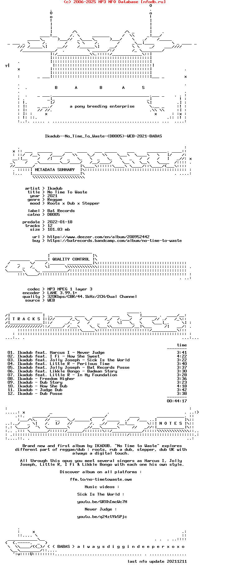 Ikadub--No_Time_To_Waste-(DB005)-WEB-2021-BABAS