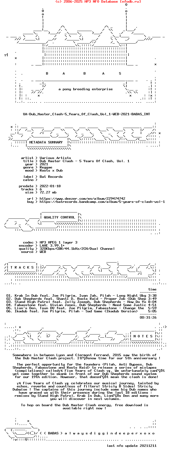 VA-Dub_Master_Clash-5_Years_Of_Clash_Vol_1-WEB-2021-Babas_Int
