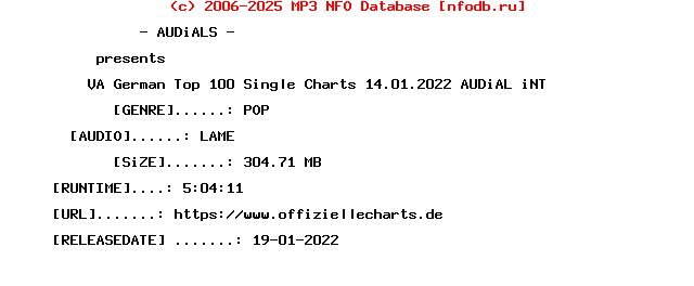 VA-German_Top_100_Single_Charts_14.01.2022-Audial_Int