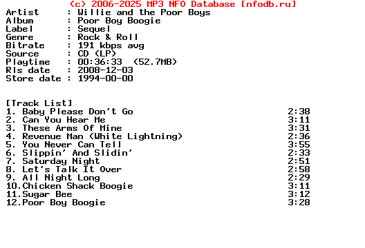 Willie_And_The_Poor_Boys-Poor_Boy_Boogie-1994