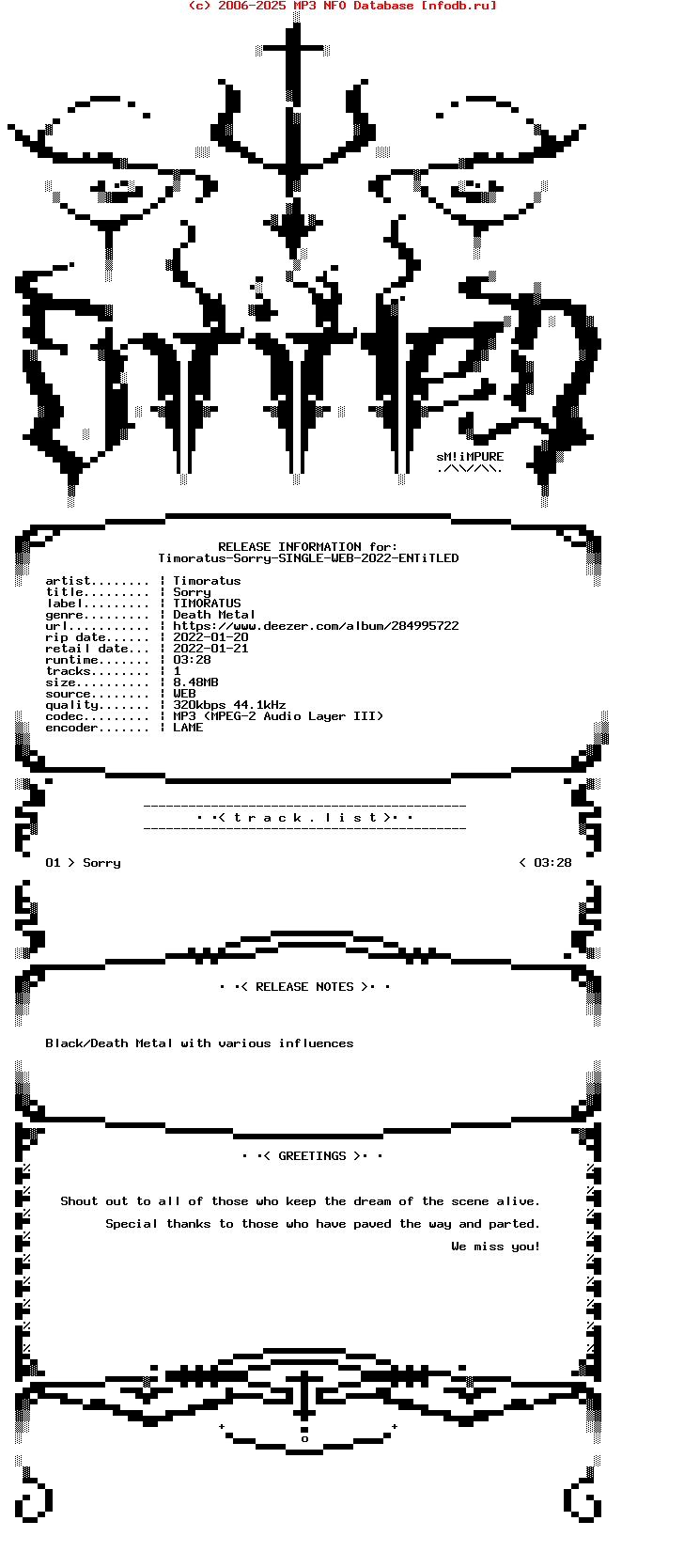 Timoratus-Sorry-Single-WEB-2022