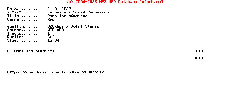 La_Smala_And_Scred_Connexion-Dans_Les_Memoires-Single-WEB-FR-2022
