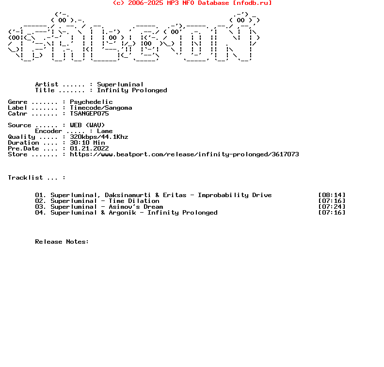Superluminal-Infinity_Prolonged-(TSANGEP075)-WEB-2022-FALCON
