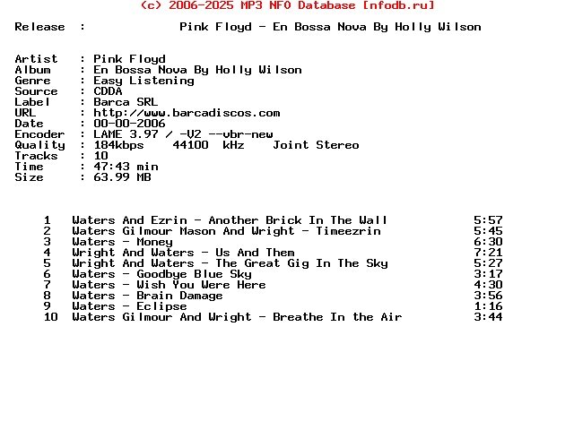 Pink_Floyd-En_Bossa_Nova-By_Holly_Wilson-(SLC651)-CD-2006