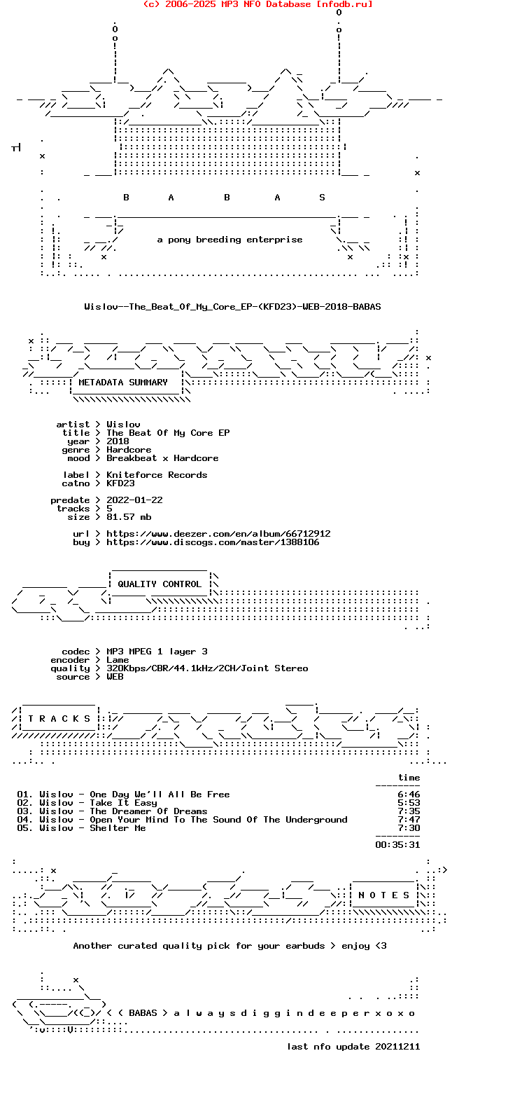 Wislov--The_Beat_Of_My_Core_Ep-(KFD23)-WEB-2018-BABAS