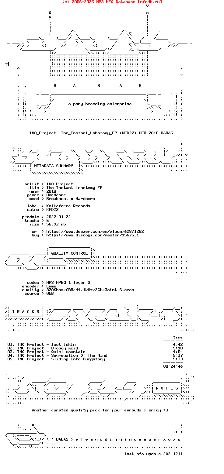 Tno_Project--The_Instant_Lobotomy_Ep-(KFD22)-WEB-2018-BABAS