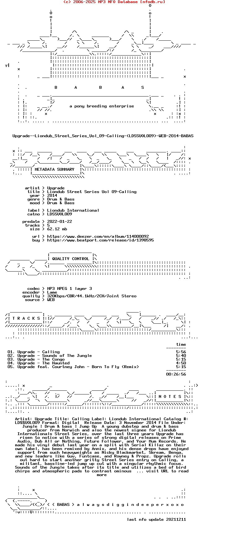 Upgrade--Liondub_Street_Series_Vol_09-Calling-(LDSSVOL009)-WEB-2014-BABAS