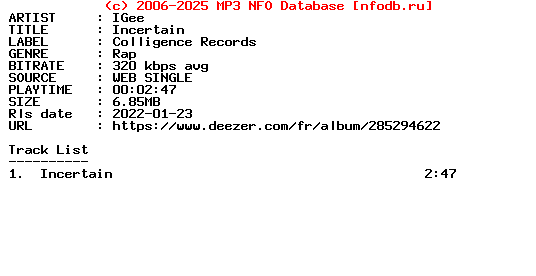 Igee-Incertain-Single-WEB-FR-2022-Guests