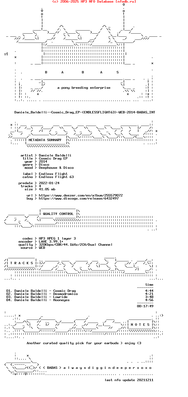 Daniele_Baldelli--Cosmic_Drag_Ep-(ENDLESSFLIGHT63)-WEB-2014-Babas_Int