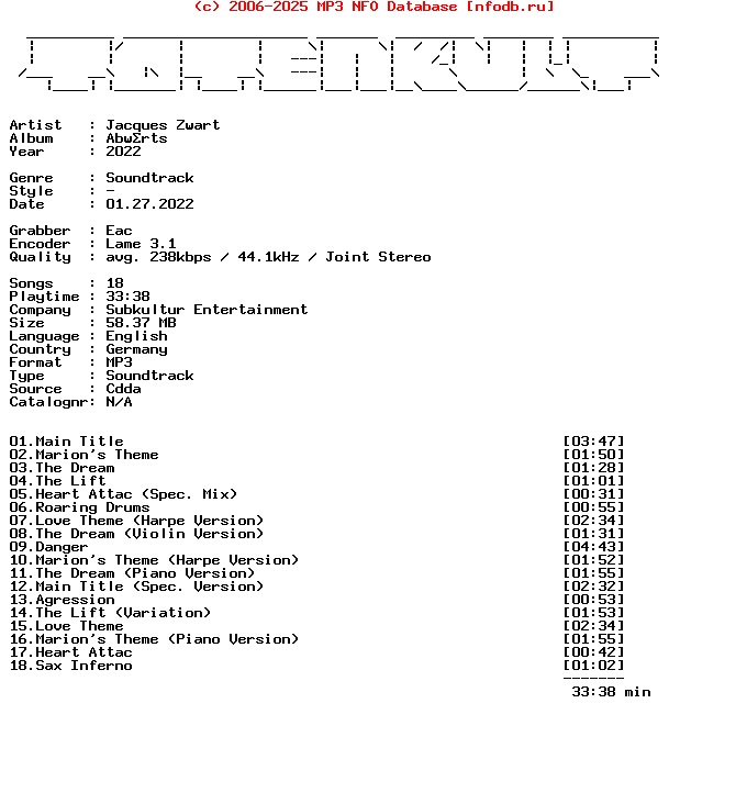 Jacques_Zwart-Abwaerts-Ost-CD-2022-Totenkvlt