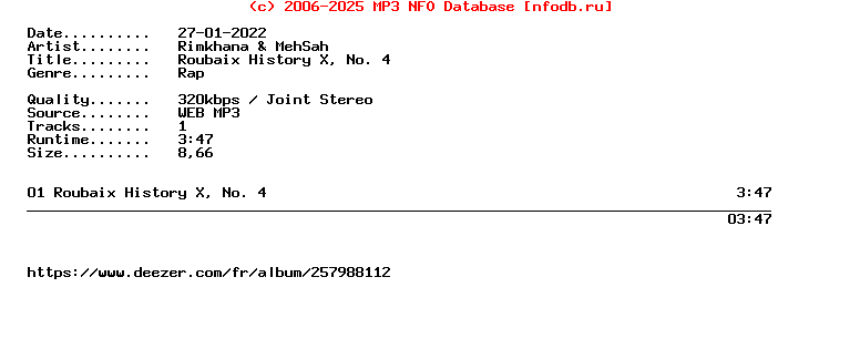 Rimkhana_And_Mehsah-Roubaix_History_X_No._4-Single-WEB-FR-2021