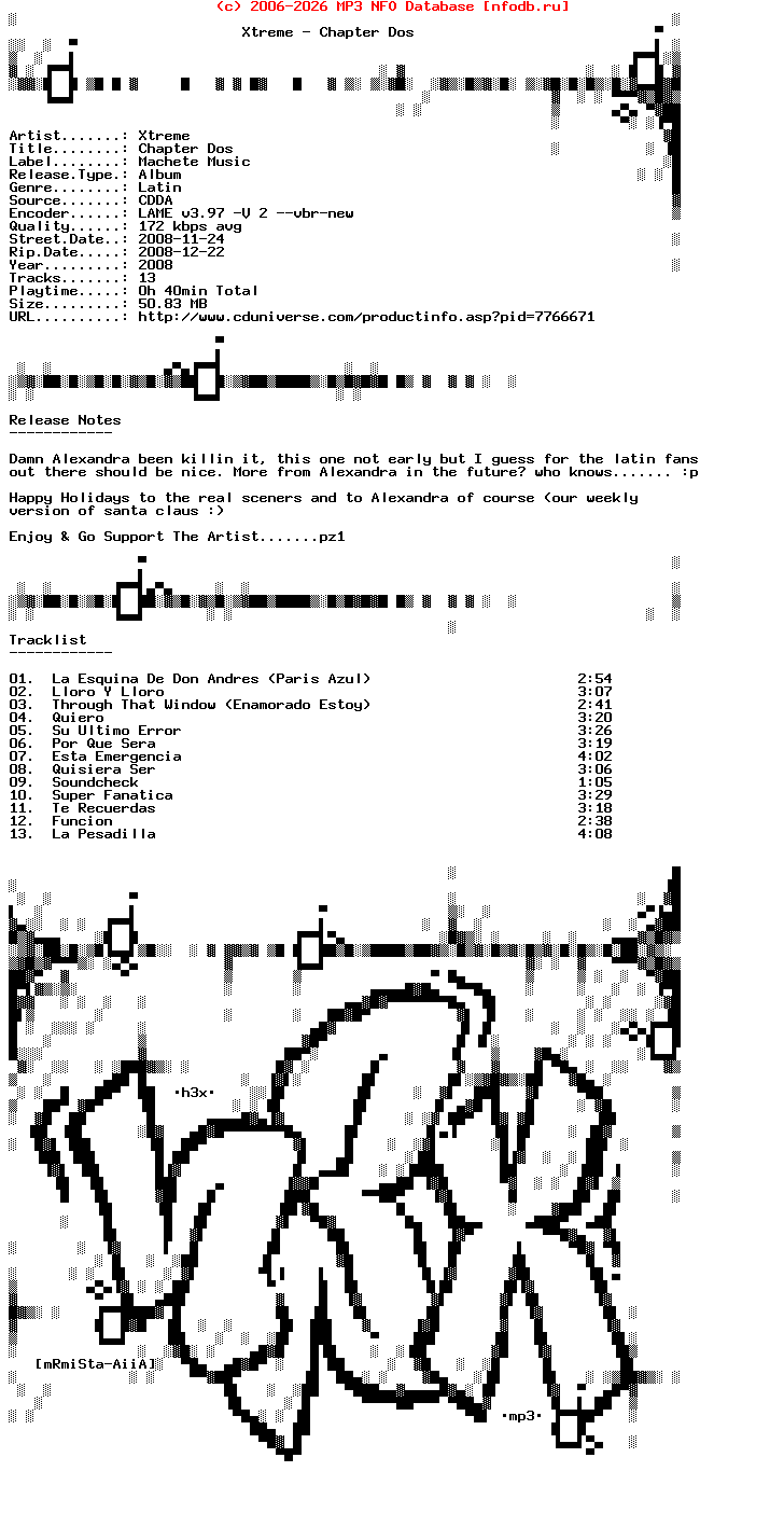 Xtreme-Chapter_Dos-SP-2008