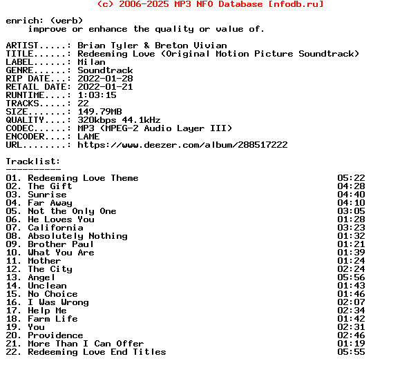 Brian_Tyler_And_Breton_Vivian-Redeeming_Love_(ORIGINAL_MOTION_PICTURE_SOUNDTRACK)-Ost-WEB-2022