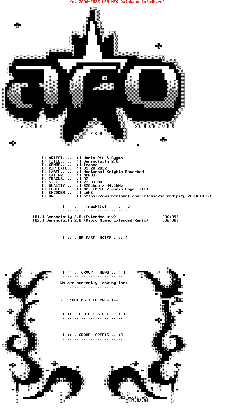 Mario_Piu_And_Sygma-Serendipity_2.0-(NKR037)-WEB-2022
