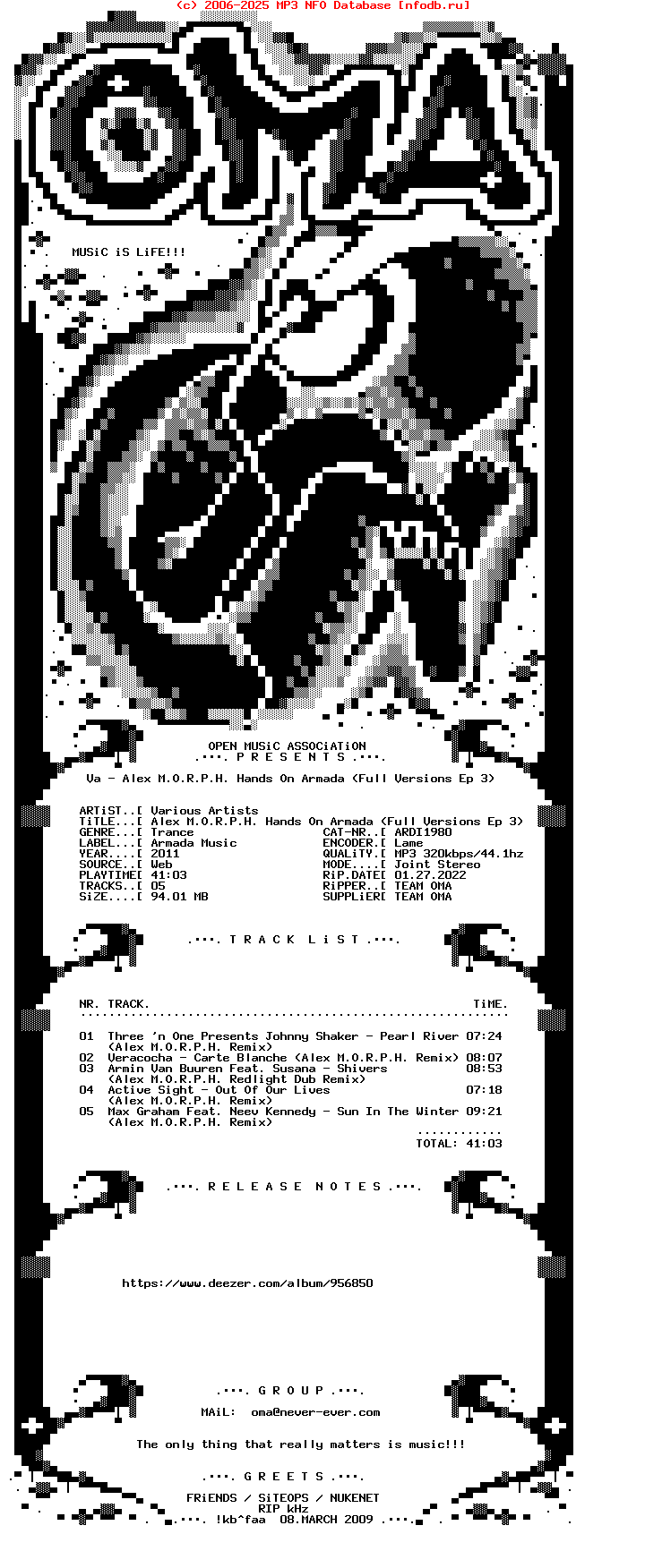 VA--Alex_M.O.R.P.H._Hands_On_Armada_(FULL_VERSIONS_EP_3)-(ARDI1980)-WEB-2011-OMA