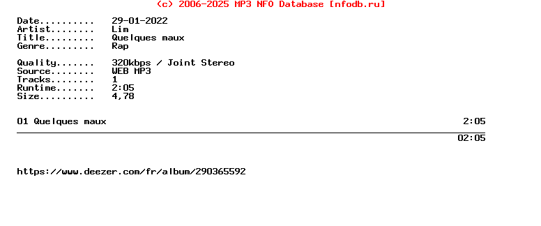 Lim-Quelques_Maux-Single-WEB-FR-2022