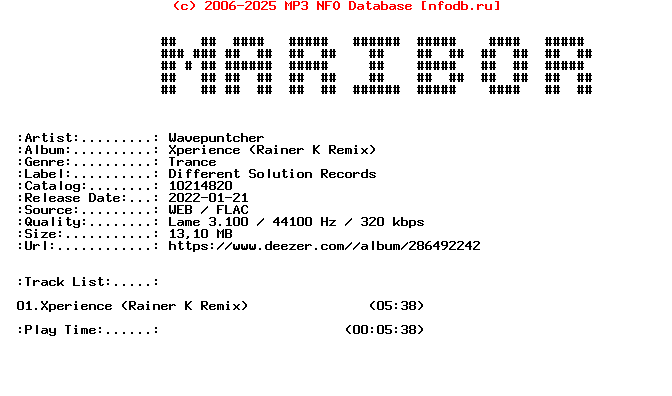 Wavepuntcher_-_Xperience_(RAINER_K_REMIX)-(10214820)-Single-WEB-2022-Maribor