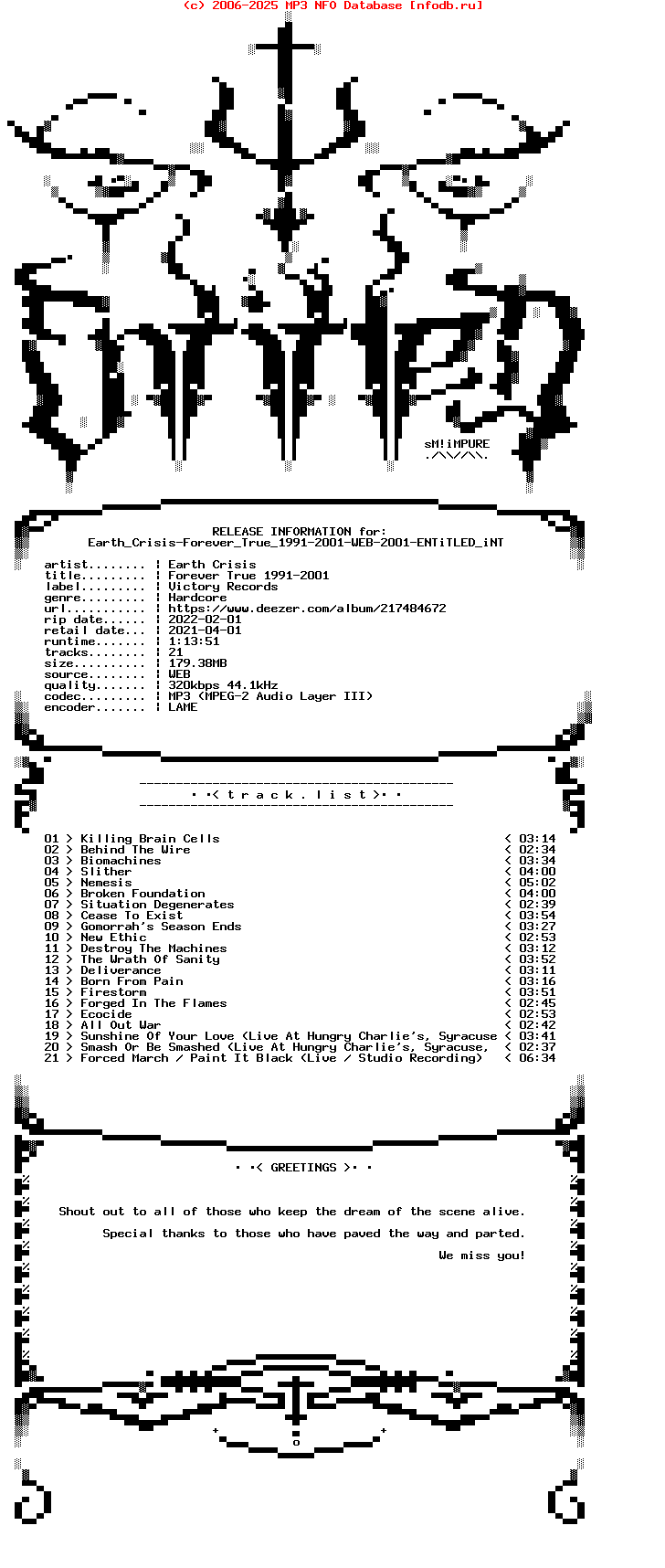 Earth_Crisis-Forever_True_1991-2001-WEB-2001