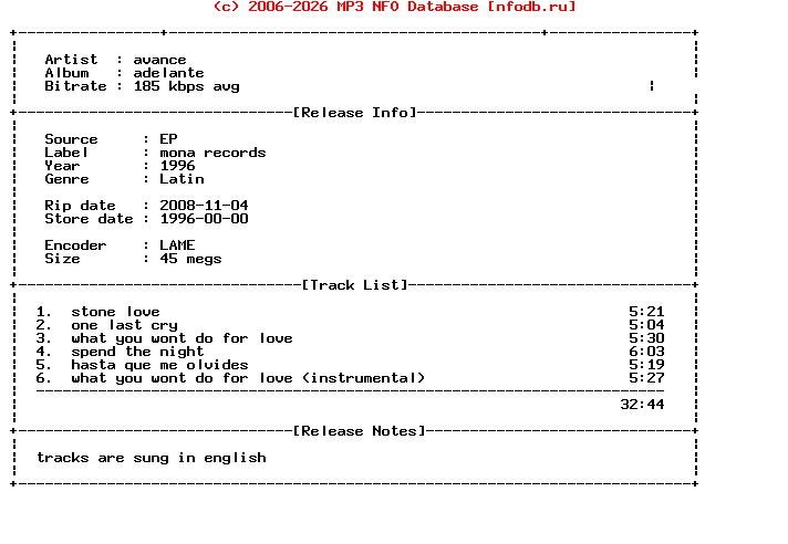 Avance-Adelante-1996
