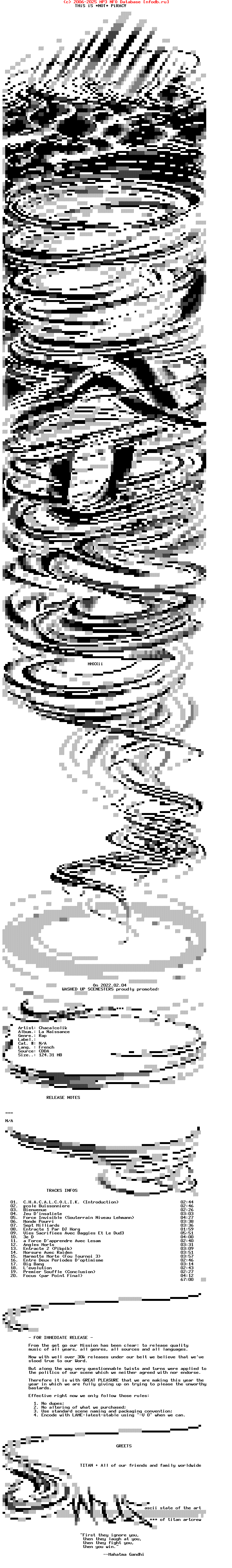 Chacalcolik--La_Naissance-CD-FR-2015-WUS