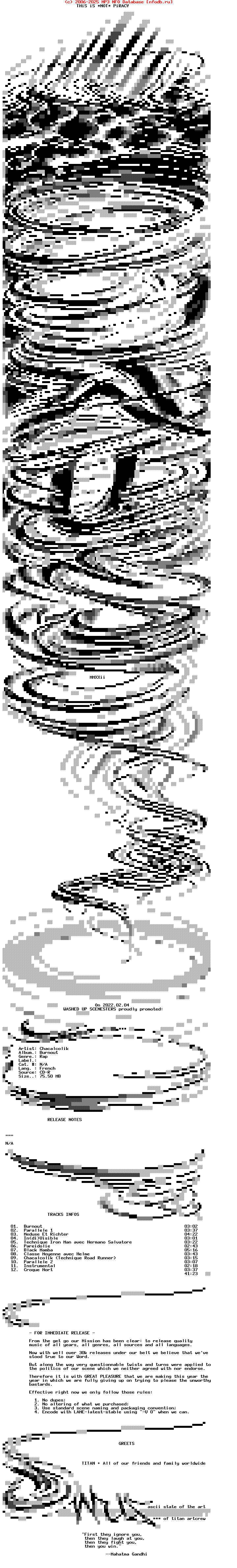 Chacalcolik--Burnout_(HORS_SERIE)-CDR-FR-2019-WUS