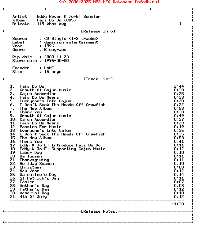 Eddy_Raven_And_Jo-El_Sonnier-Fais_Do_Do_(PROMO_CDS)-1996