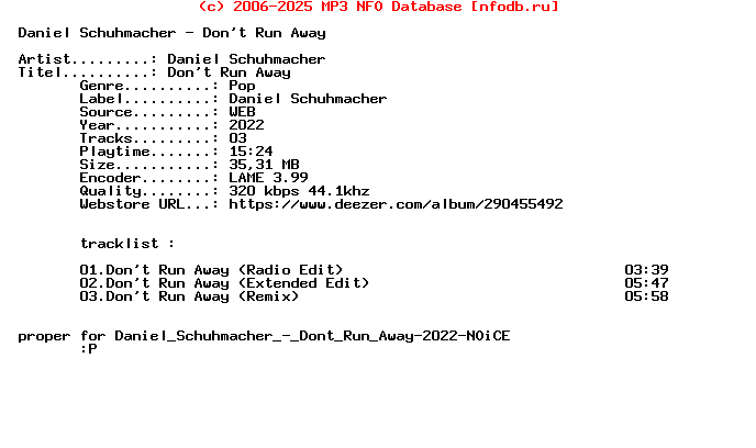 Daniel_Schuhmacher_-_Dont_Run_Away-WEB-2022