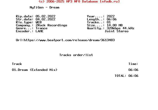 Nytigen_-_Dream-(2RR127)-Single-WEB-2022