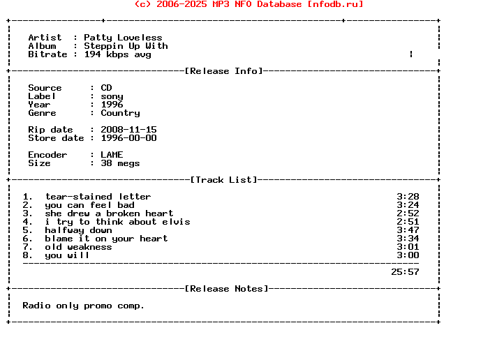 Patty_Loveless-Steppin_Up_With-(PROMO)-1996