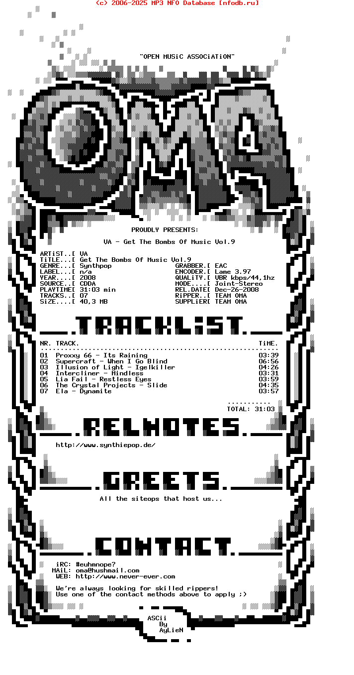 VA--Get_The_Bombs_Of_Music_Vol.9-MAG-2008-OMA