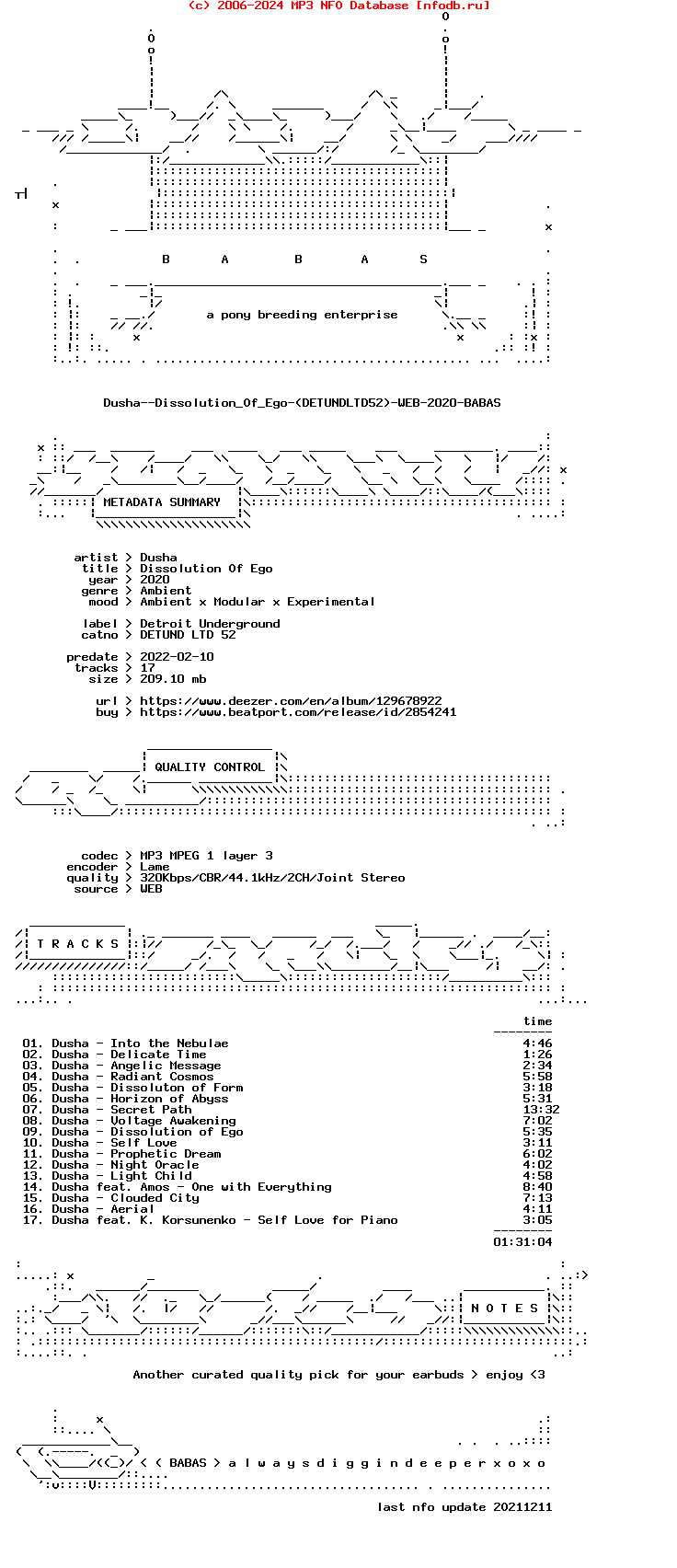 Dusha--Dissolution_Of_Ego-(DETUNDLTD52)-WEB-2020-BABAS