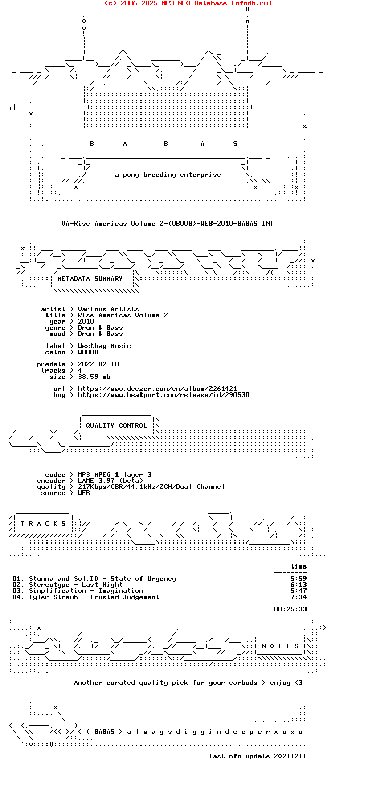 VA-Rise_Americas_Volume_2-(WB008)-WEB-2010-Babas_Int